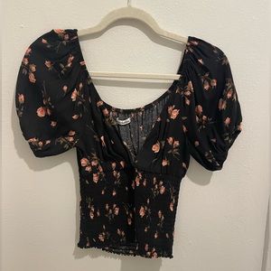 Reformation floral blouse size small!